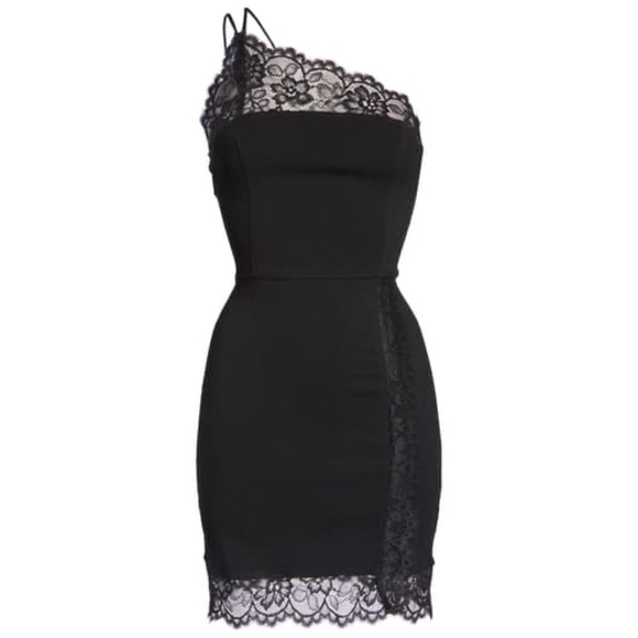 Free People Premonitions Black Bodycon Mini Dress - Picture 16 of 16